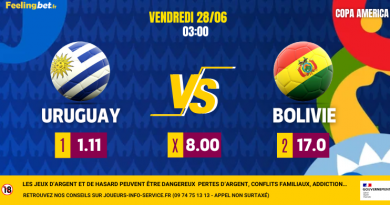 Pronostic Uruguay Bolivie